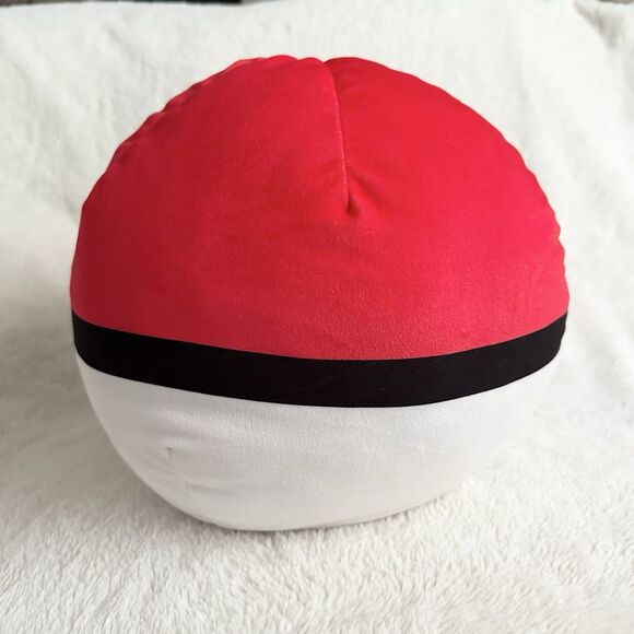 Pokemon Poke Ball Soft Plush Toy Cloud Pillow 2022 Nintendo - Picture 3 of 5